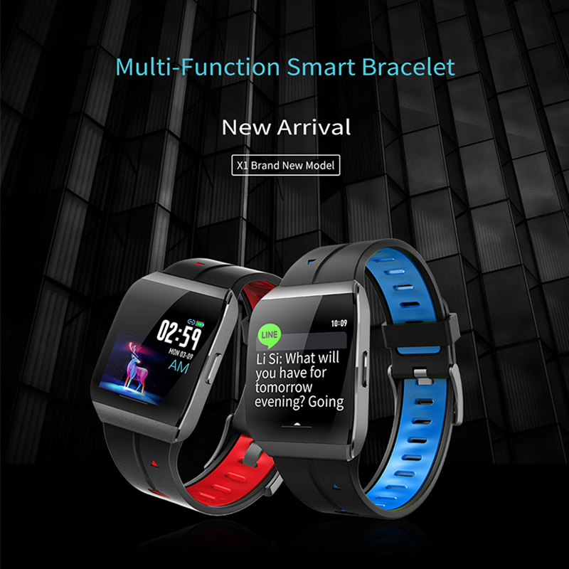 Smart watch Multi-fuction smart Braccialet X1 (JYDA127) Smart sport watch Detection of sleep Level IP68 watch